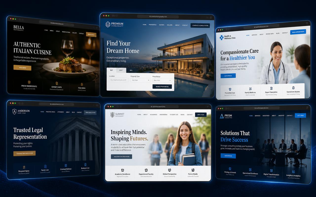 Tüm Sektörlere Özel Web Çözümleri