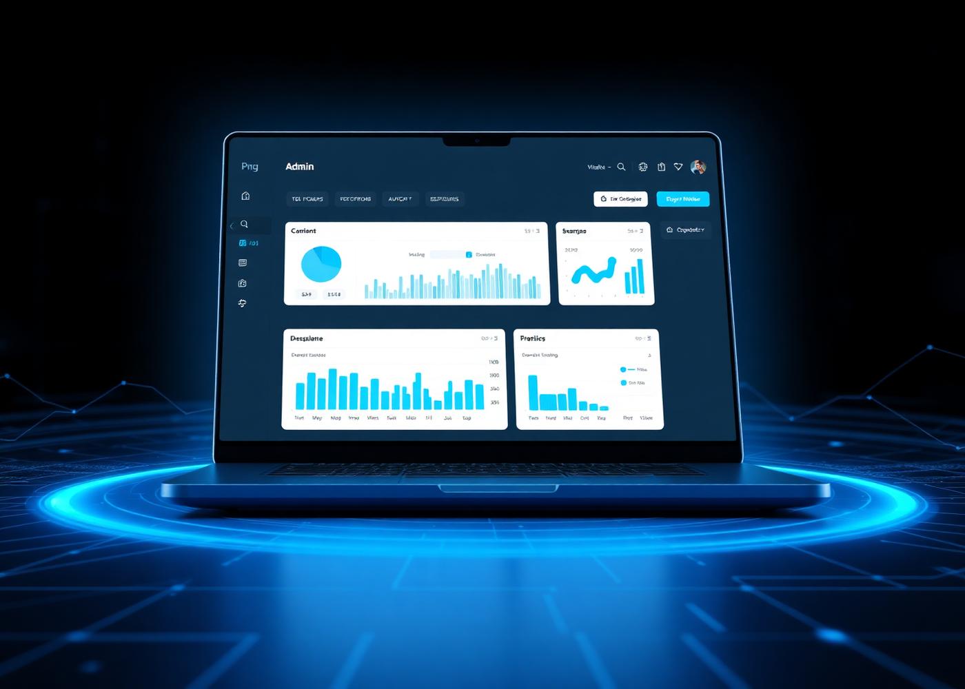 Admin Panel Önizleme